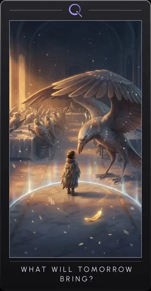 Quantum Canvas card: What will tomorrow bring?